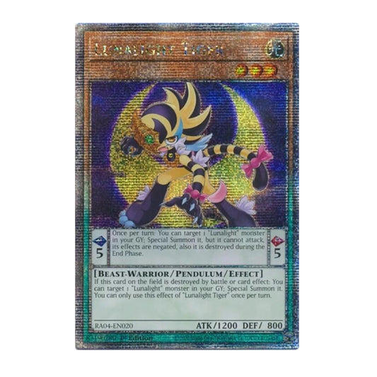 Yu-Gi-Oh! Lunalight Tiger (Quarter Century Secret Rare) - Quarter Century Stampede