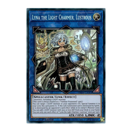 Yu-Gi-Oh! Lyna the Light Charmer, Lustrous (PCR) - Quarter Century Stampede