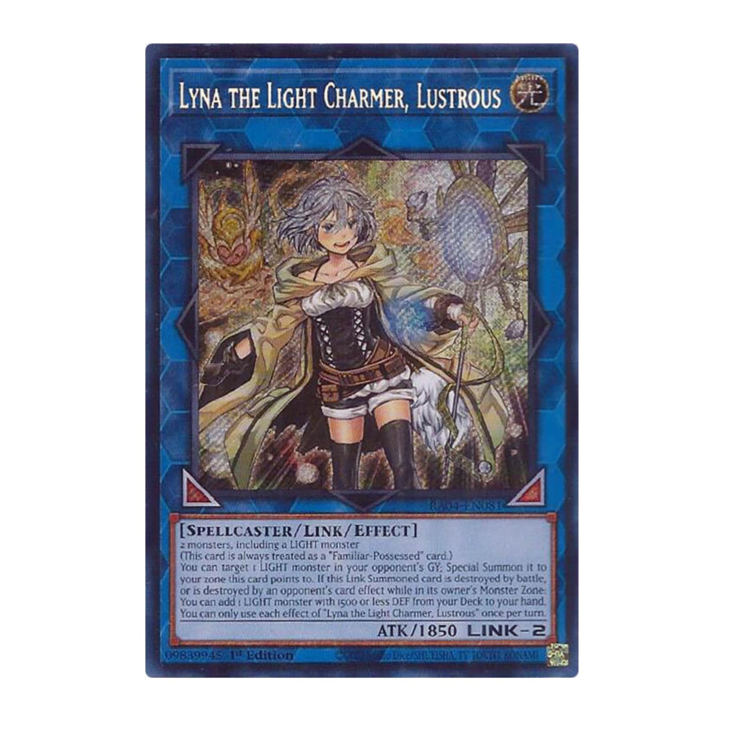 Yu-Gi-Oh! Lyna the Light Charmer, Lustrous (Secret Rare) - Quarter Century Stampede
