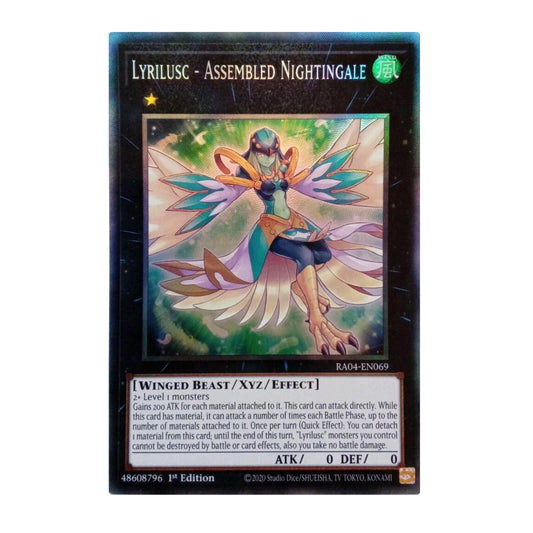 Yu-Gi-Oh! Lyrilusc - Assembled Nightingale (PCR) - Quarter Century Stampede