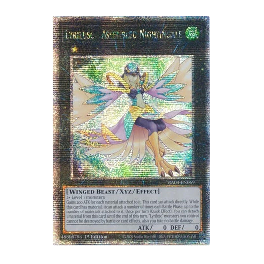 Yu-Gi-Oh! Lyrilusc - Assembled Nightingale (Quarter Century Secret Rare) - Quarter Century Stampede