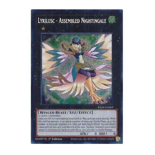 Yu-Gi-Oh! Lyrilusc - Assembled Nightingale (Secret Rare) - Quarter Century Stampede