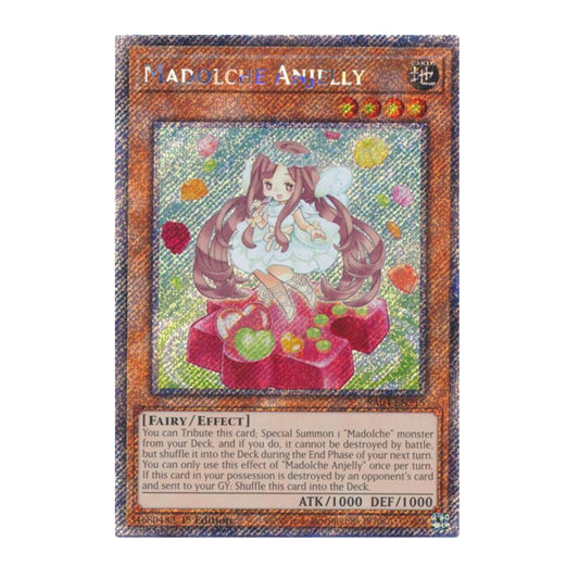 Yu-Gi-Oh! Madolche Anjelly (Platinum Secret Rare) - Quarter Century Stampede