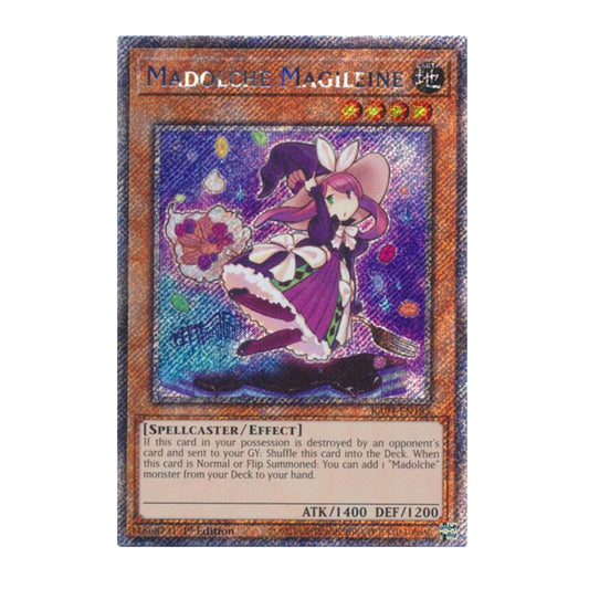 Yu-Gi-Oh! Madolche Magileine (Platinum Secret Rare) - Quarter Century Stampede