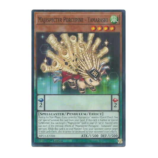 Yu-Gi-Oh! Majespecter Porcupine - Yamarashi - 2025 Mega-Pack (MP25)