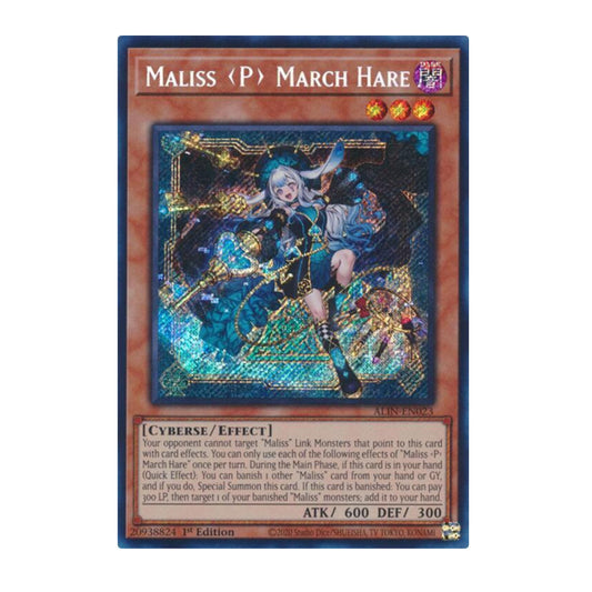 Yu-Gi-Oh! Maliss P March Hare (Secret Rare) - Alliance Insight (ALIN)