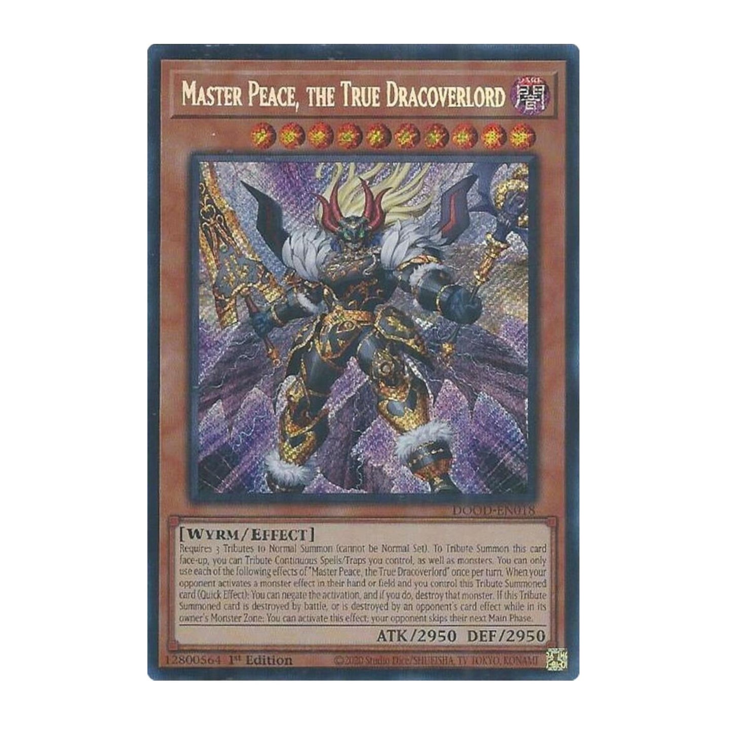 Yu-Gi-Oh! Master Peace, the True Dracoverlord - Doom of Dimensions (DOOD)