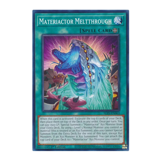 Yu-Gi-Oh! Materiactor Meltthrough - Alliance Insight (ALIN)