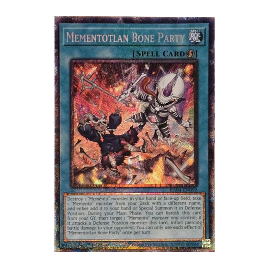 Yu-Gi-Oh! Mementotlan Bone Party (PCR) - Quarter Century Stampede