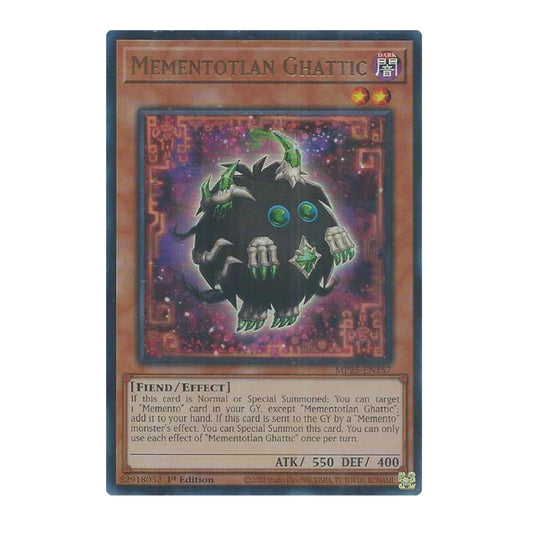 Yu-Gi-Oh! Mementotlan Ghattic - 2025 Mega-Pack (MP25)