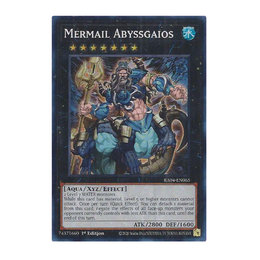 Yu-Gi-Oh! Mermail Abyssgaios - Quarter Century Stampede