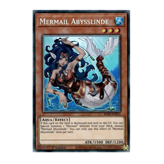 Yu-Gi-Oh! Mermail Abysslinde (PCR) - Quarter Century Stampede)