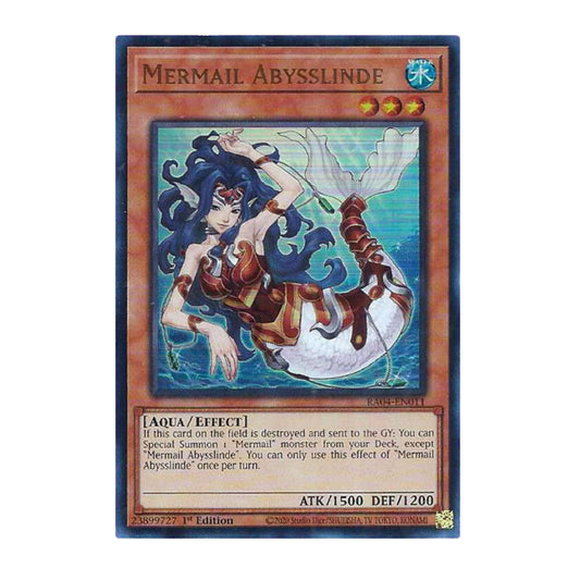 Yu-Gi-Oh! Mermail Abysslinde (UR) - Quarter Century Stampede