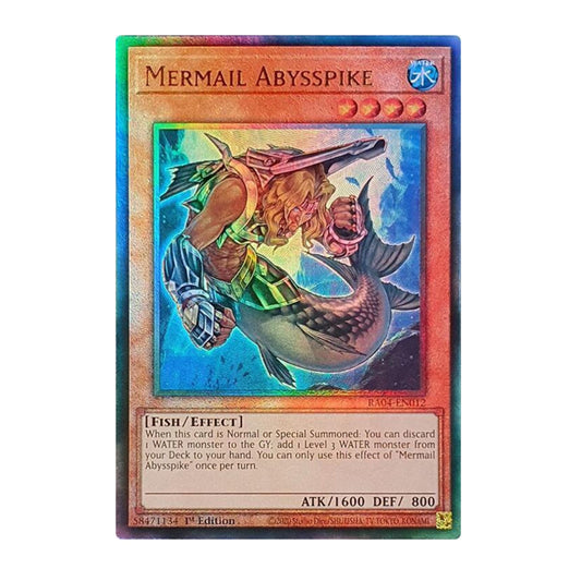 Yu-Gi-Oh! Mermail Abysspike (PUR) - Quarter Century Stampede