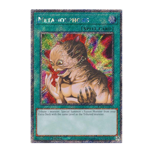 Yu-Gi-Oh! Metamorphosis (Platinum Secret Rare) - Quarter Century Stampede