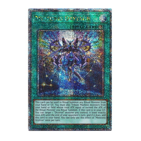 Yu-Gi-Oh! Meteonis Drytron (Quarter Century Secret Rare) - Quarter Century Stampede