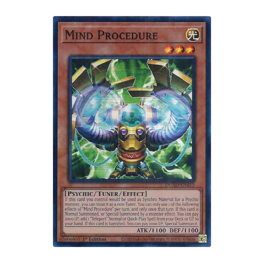 Yu-Gi-Oh! Mind Procedure - Duelist's Advance (DUAD)