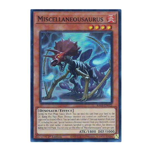 Yu-Gi-Oh! Miscellaneousaurus - Quarter Century Stampede