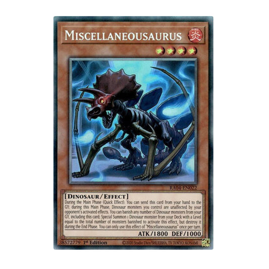 Yu-Gi-Oh! Miscellaneousaurus (PCR) - Quarter Century Stampede