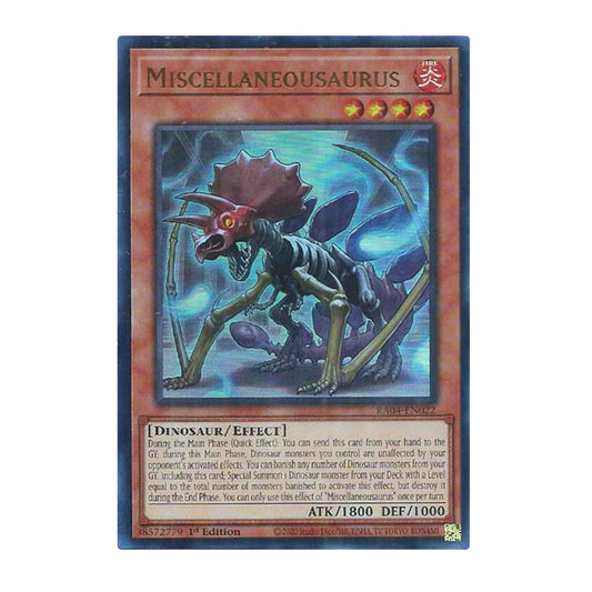 Yu-Gi-Oh! Miscellaneousaurus (UR) - Quarter Century Stampede