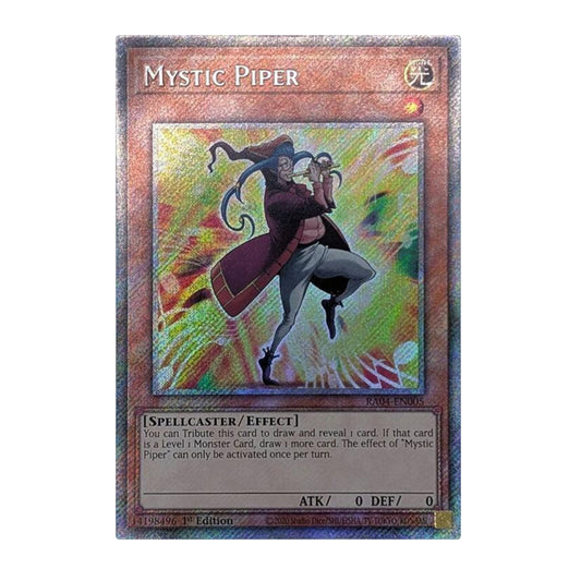 Yu-Gi-Oh! Mystic Piper (Platinum Secret Rare) - Quarter Century Stampede