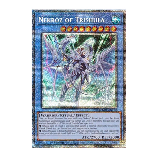 Yu-Gi-Oh! Nekroz of Trishula (Starlight Rare) - Battles of Legend: Monster Mayhem (BLMM)