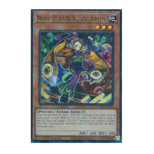 Yu-Gi-Oh! Noh-P.U.N.K. Ze Amin - Battles of Legend: Monster Mayhem (BLMM)
