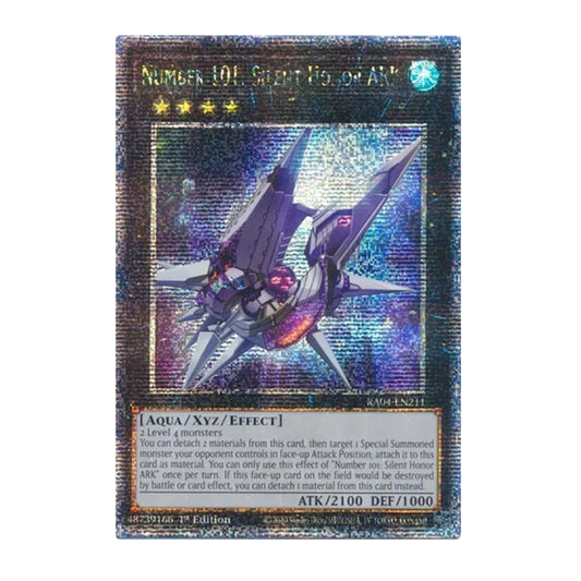 Yu-Gi-Oh! Number 101: Silent Honor ARK (Quarter Century Secret Rare) - Quarter Century Stampede