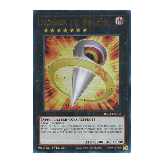 Yu-Gi-Oh! Number 11: Big Eye (UR) - Quarter Century Stampede
