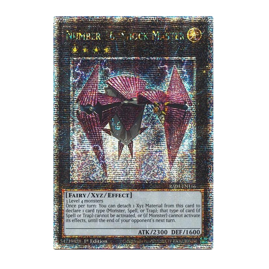 Yu-Gi-Oh! Number 16: Shock Master (Quarter Century Secret Rare) - Quarter Century Stampede