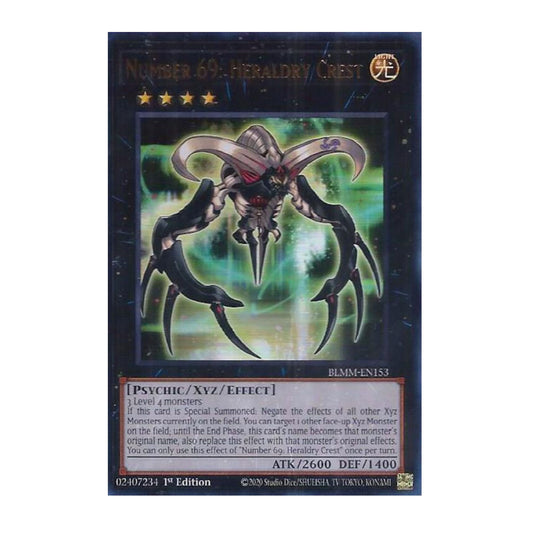 Yu-Gi-Oh! Number 69: Heraldry Crest - Battles of Legend: Monster Mayhem (BLMM)