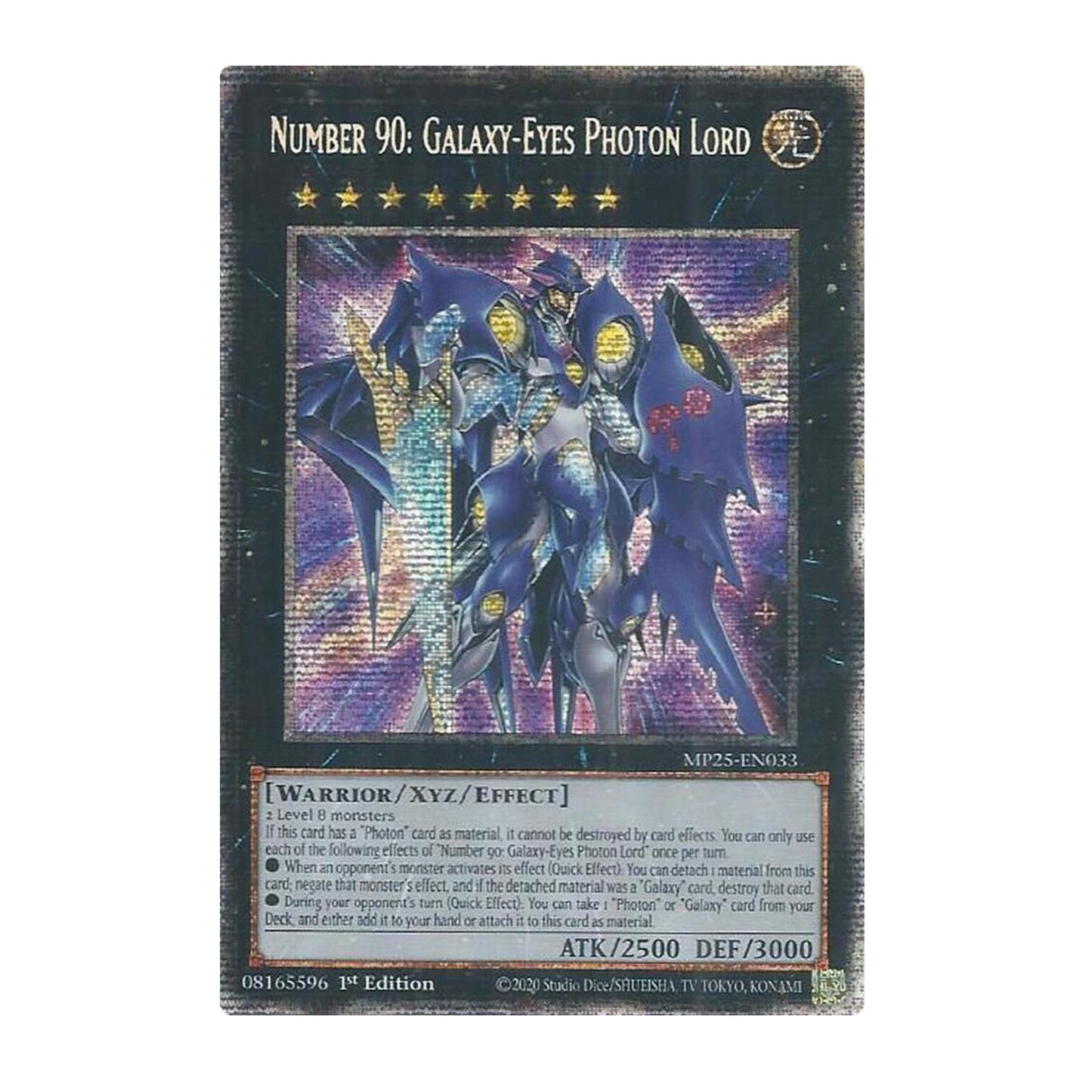 Yu-Gi-Oh! Number 90: Galaxy-Eyes Photon Lord - 2025 Mega-Pack (MP25)
