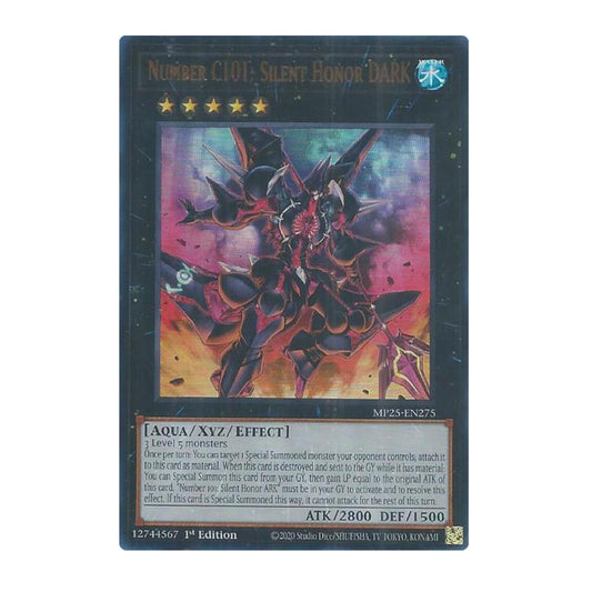 Yu-Gi-Oh! Number C101: Silent Honor DARK - 2025 Mega-Pack (MP25)