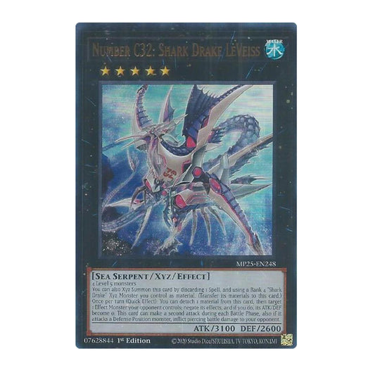 Yu-Gi-Oh! Number C32: Shark Drake LeVeiss - 2025 Mega-Pack (MP25)