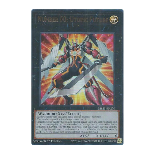 Yu-Gi-Oh! Number F0: Utopic Future - 2025 Mega-Pack (MP25)