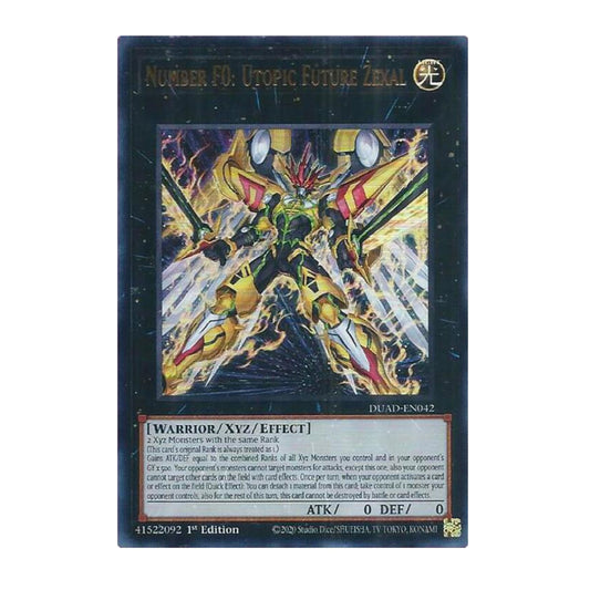 Yu-Gi-Oh! Number F0: Utopic Future Zexal - Duelist's Advance (DUAD)