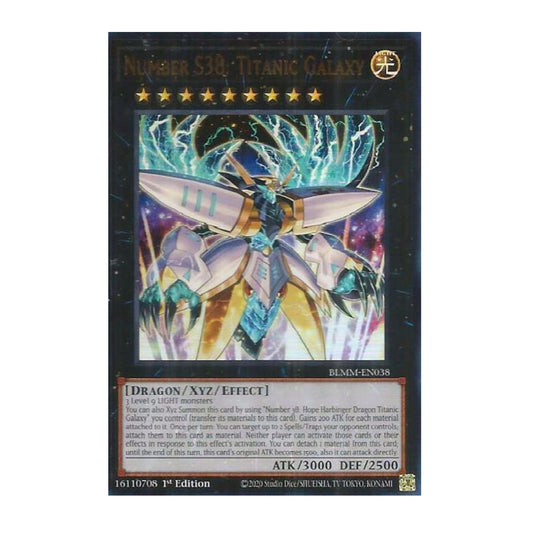 Yu-Gi-Oh! Number S38: Titanic Galaxy - Battles of Legend: Monster Mayhem (BLMM)