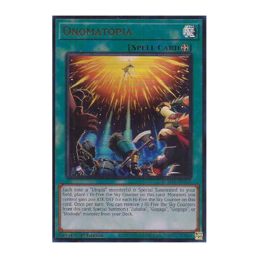 Yu-Gi-Oh! Onomatopia - Battles of Legend: Monster Mayhem (BLMM)