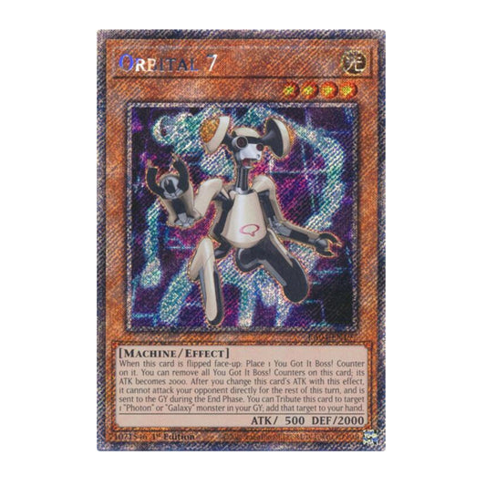 Yu-Gi-Oh! Orbital 7 (Platinum Secret Rare) - Quarter Century Stampede