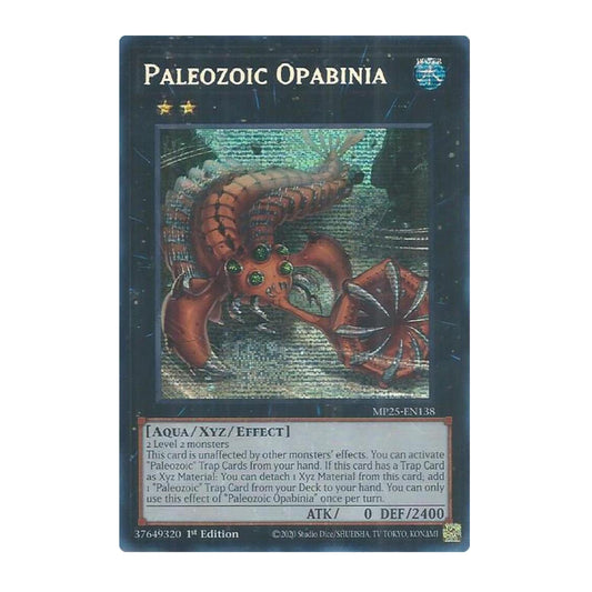 Yu-Gi-Oh! Paleozoic Opabinia - 2025 Mega-Pack (MP25)