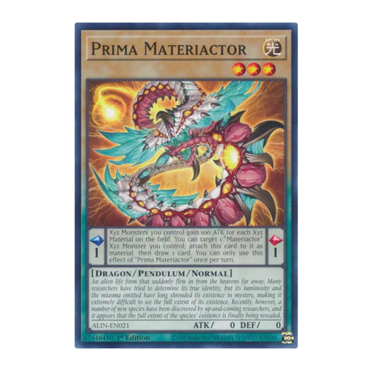 Yu-Gi-Oh! Prima Materiactor - Alliance Insight (ALIN)
