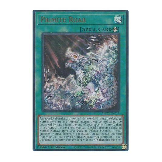 Yu-Gi-Oh! Primite Roar - 2025 Mega-Pack (MP25)