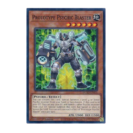 Yu-Gi-Oh! Prototype Psychic Blaster - Duelist's Advance (DUAD)