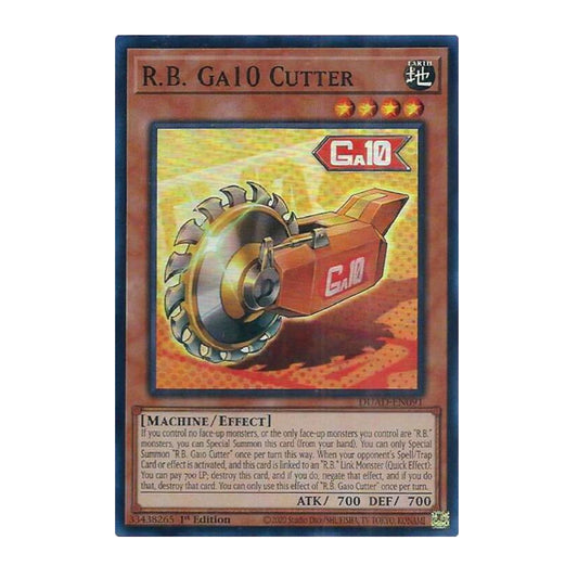 Yu-Gi-Oh! R.B. Ga10 Cutter - Duelist's Advance (DUAD)