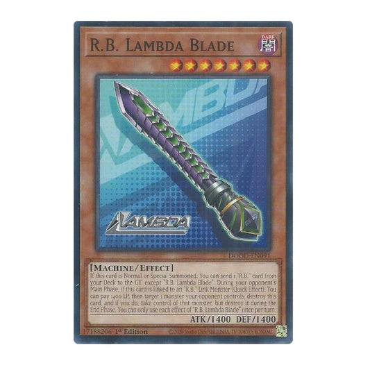 Yu-Gi-Oh! R.B. Lambda Blade - Doom of Dimensions (DOOD)