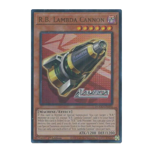 Yu-Gi-Oh! R.B. Lambda Cannon - Doom of Dimensions (DOOD)