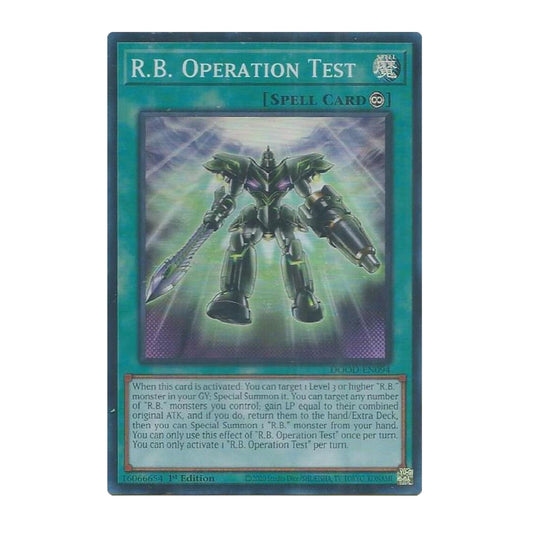 Yu-Gi-Oh! R.B. Operation Test - Doom of Dimensions (DOOD)