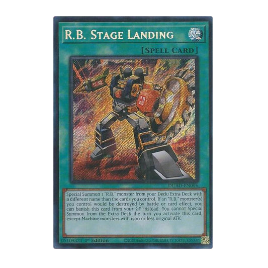 Yu-Gi-Oh! R.B. Stage Landing - Duelist's Advance (DUAD)