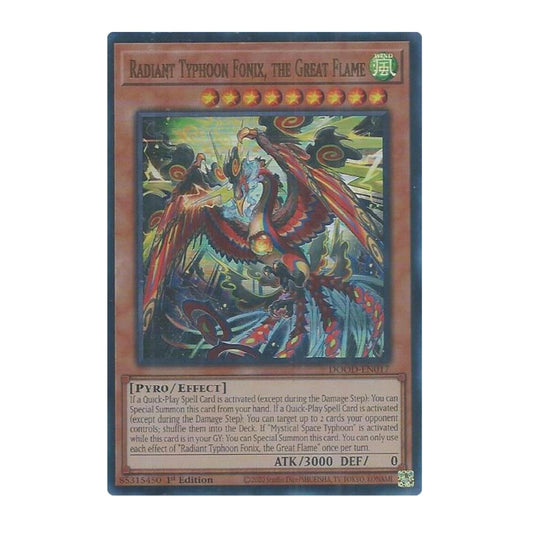 Yu-Gi-Oh! Radiant Typhoon Fonix, the Great Flame - Doom of Dimensions (DOOD)