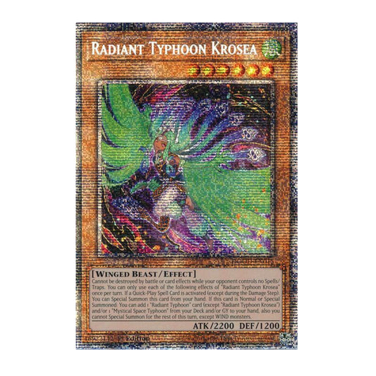 Yu-Gi-Oh! Radiant Typhoon Krosea (Starlight Rare) - Doom of Dimensions (DOOD)
